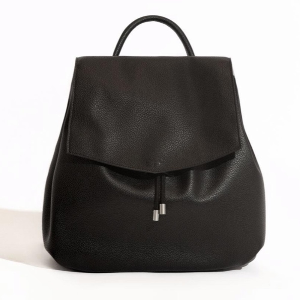 Freshly Picked Drawcord Diaper Bag Black